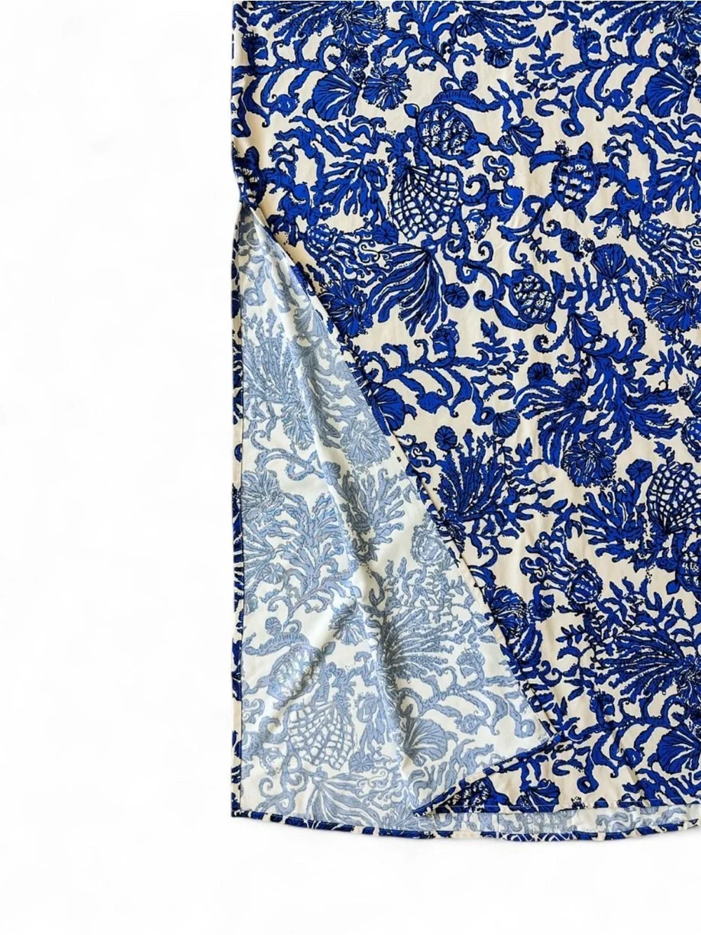 Lilly Pulitzer Remelle Maxi Cover-Up Swim Dress Deeper Coconut - S/M
